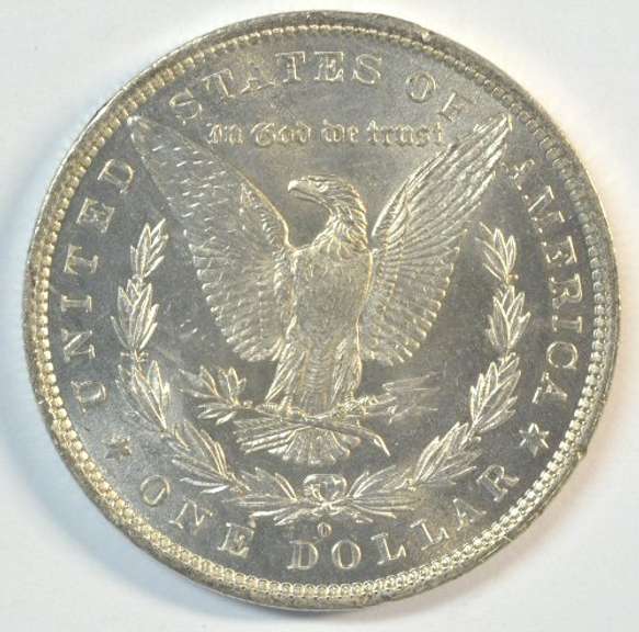 Choice BU 1882-O Morgan Silver Dollar. Full strike
