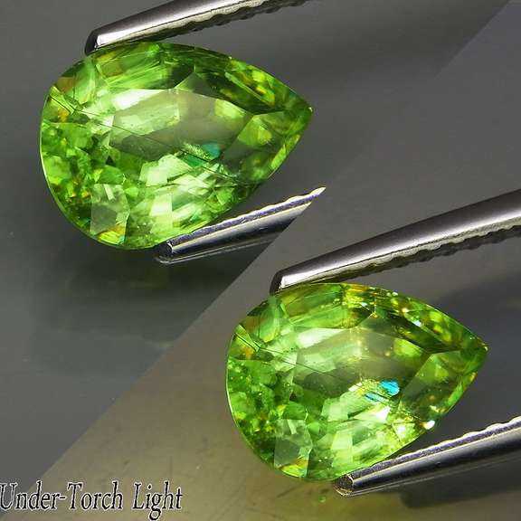 Gorgeous 1.78ct color shifting Russian Sphene