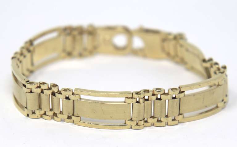 Beautiful Yellow Gold Italian Bracelet