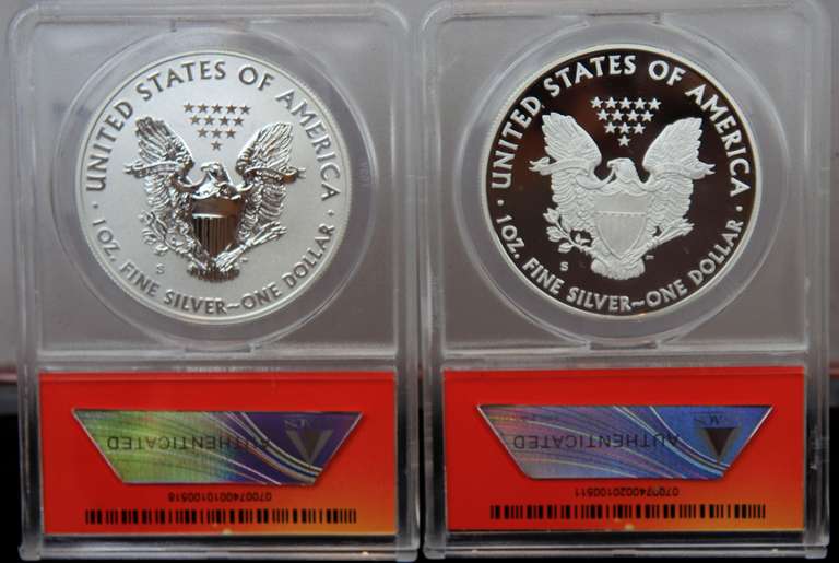 2012 Silver Eagle San Francisco Set