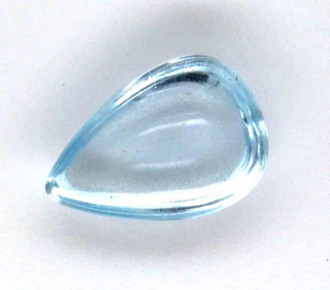 Eye Catching 4.7ct Pear Shaped Aquamarine gemstone