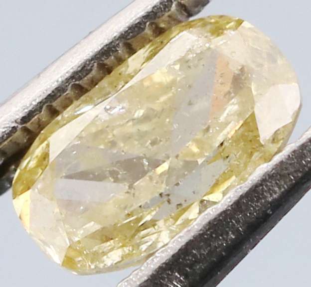 High luster .24ct oval cut unheated Diamond