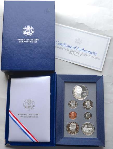 1993 US Prestige Proof Set