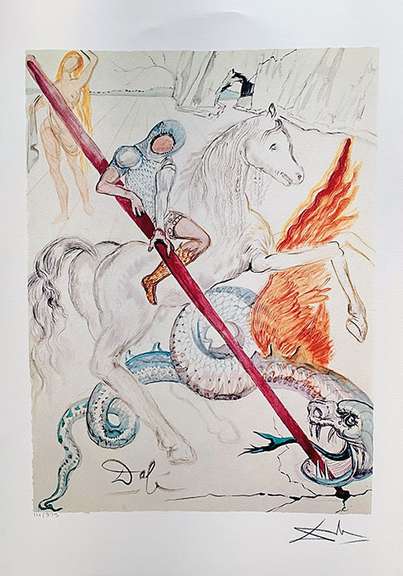 Salvador Dali, Saint George and the Dragon