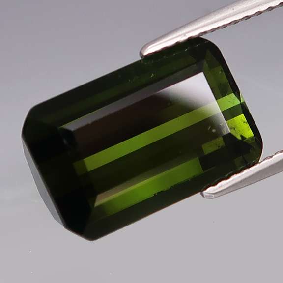 Huge! 7.91ct VS forest olive Tourmaline