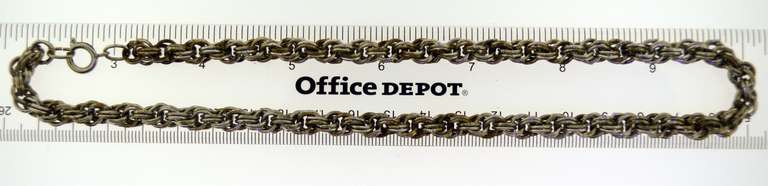 Sterling Silver Byzantine Chain