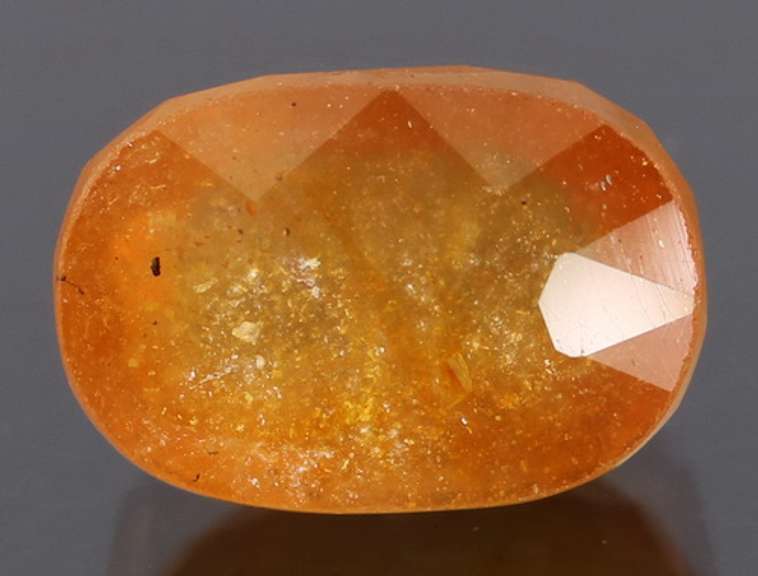 Stunning 8.3ct orange Mozambique Sapphire