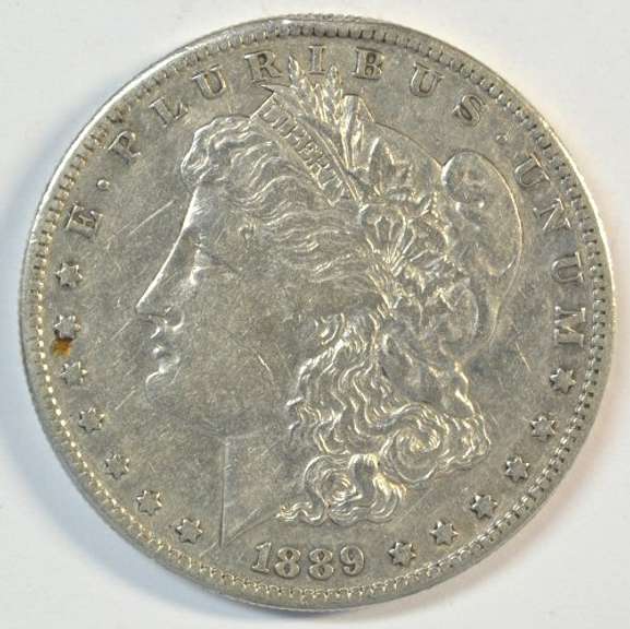 Nice key date 1889-S Morgan Silver Dollar