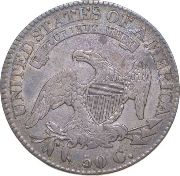 1825 Capped Bust Half Dollar - O-107