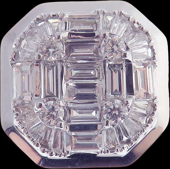 Sparkling Diamond Earrings