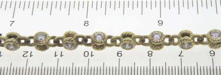 Judith Ripka CZ Station Necklace