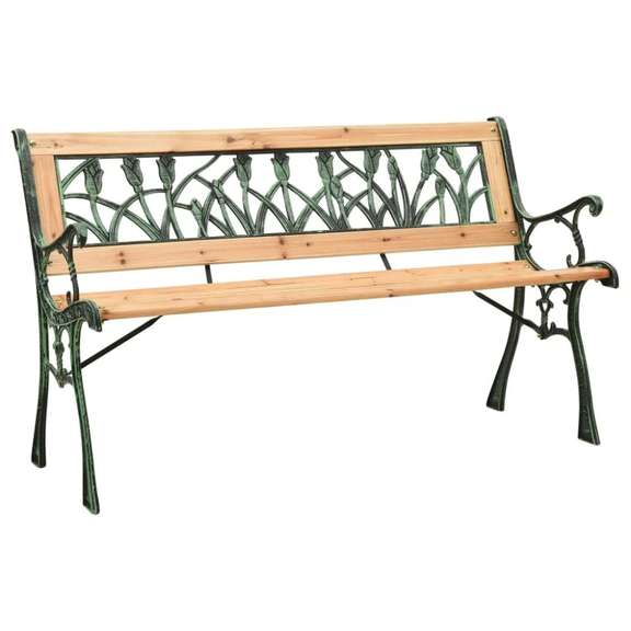 Garden Bench 48 inch Cast Iron