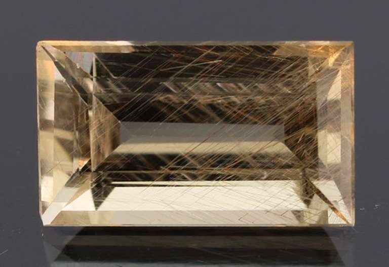 Captivating 5.92ct unheated rutilated Beryl