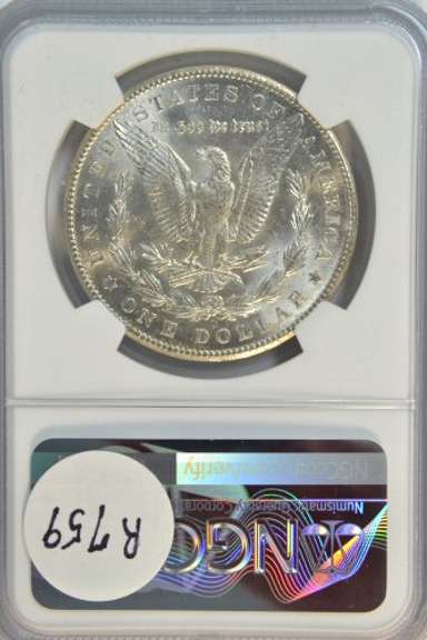 Blazing near Gem BU 1902-O Morgan Silver Dollar. NGC MS64