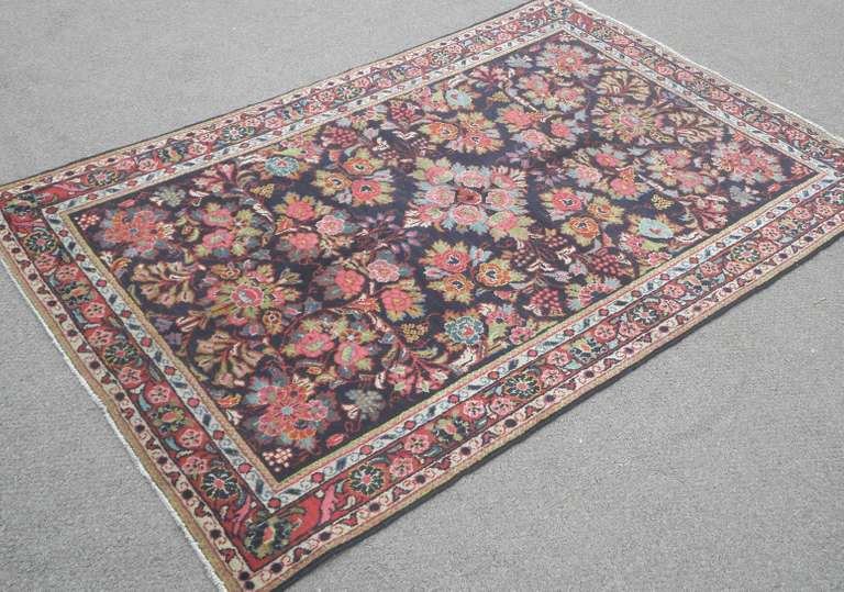 Semi Antique Persian Mahal 4.4x6.7