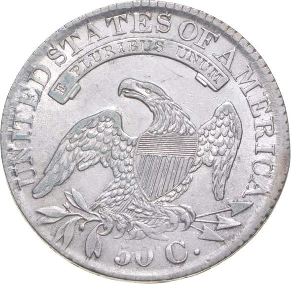 1827 Capped Bust Half Dollar - O-128
