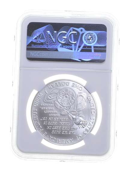 MS70 1995-W Special Olympics Commemorative Silver Dollar - Graded NGC