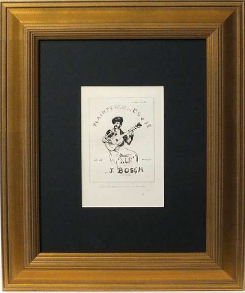 Very Rare Manet Heliograph