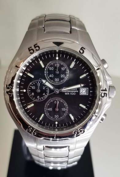 Citizen Men’s Chronograph Watch Brand New with Box and Papers