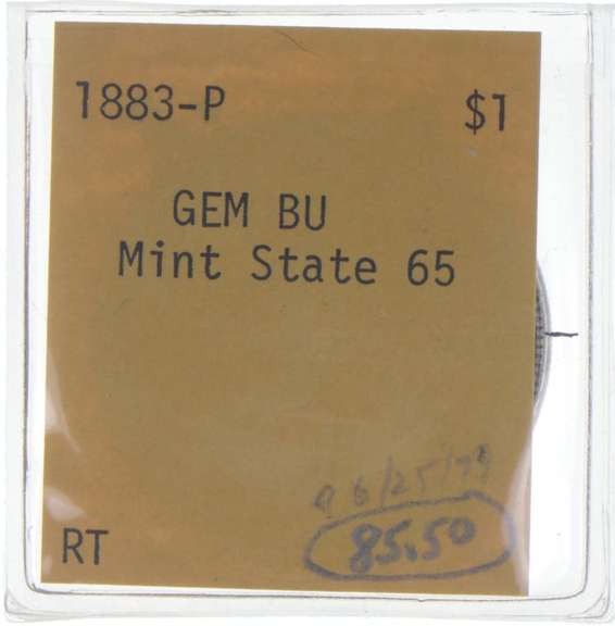 1883 Morgan Silver Dollar