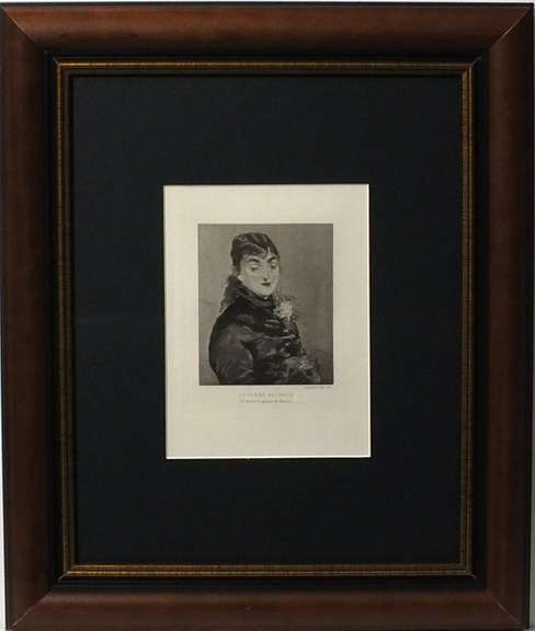 Rare Manet Heliograph 1876