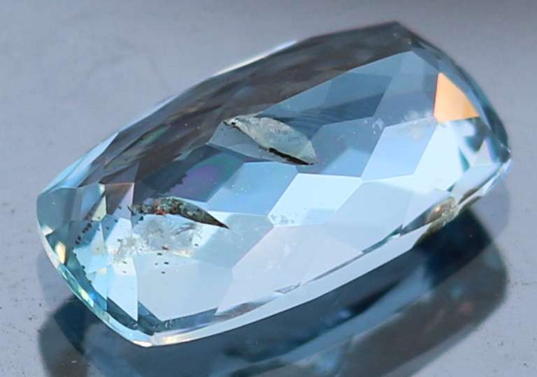 Stunning 3.11ct real untreated Santa Maria Aquamarine