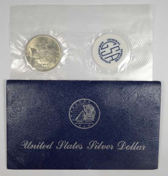 1922 Peace Silver Dollar - GSA Soft Pack
