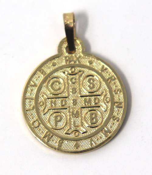 Religious Catholic Saint Benedict Pendant