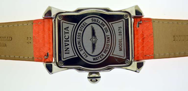 Invicta Watch with Leather Strap