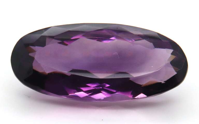 Elegant 58ct Oval Shaped Amethyst Loose Stone