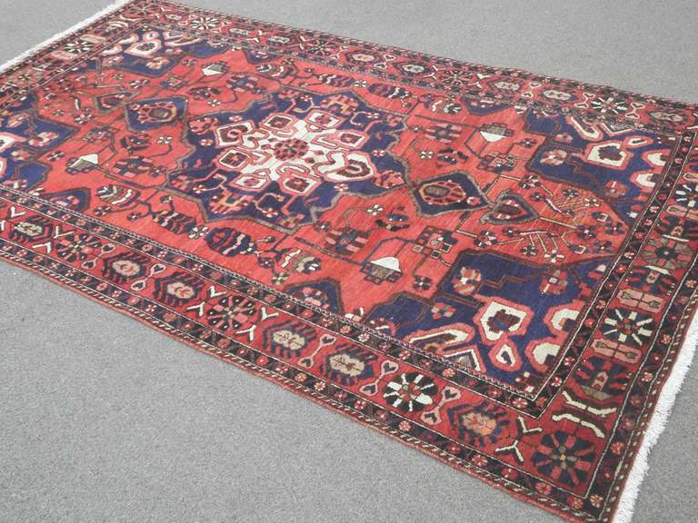 Semi Antique Persian Bakhtiari 5.2x8.1
