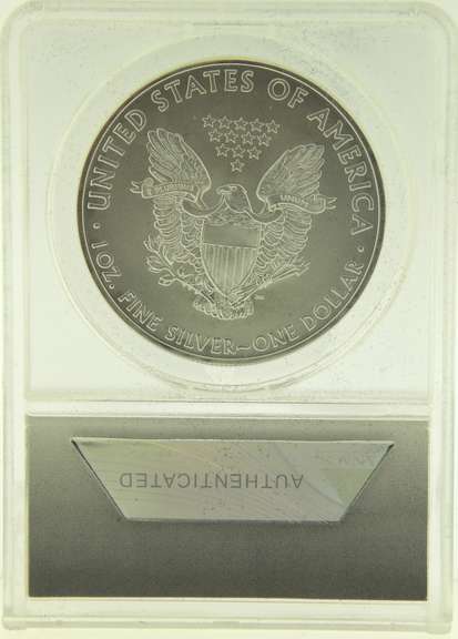 2009 Silver Eagle ANACS MS70 First Day of Issue