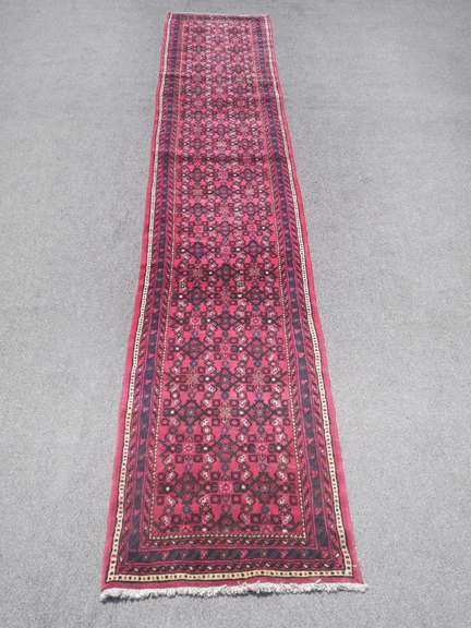 Persian Hamadan Runner 2.5x12.8