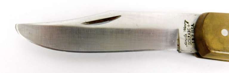 Schrade Uncle Henry LB7 Lock Blade Knife & Pouch