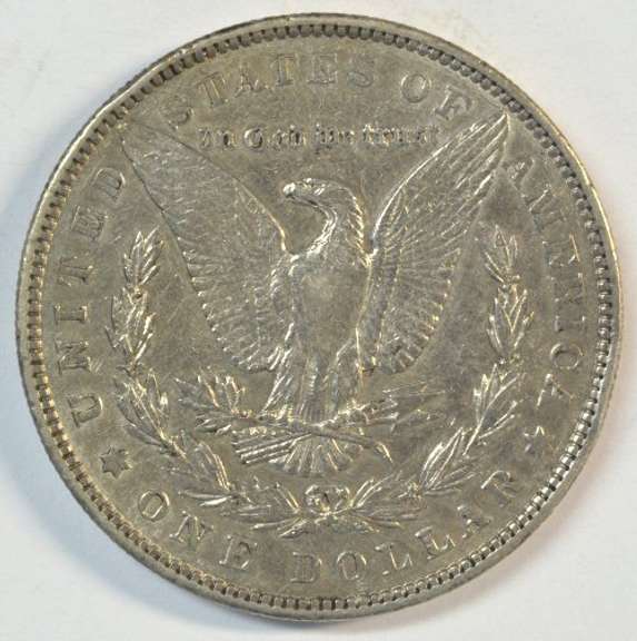 Key date 1901-P Morgan Silver Dollar in high grade