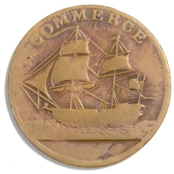 1781 North American Token US Colonial
