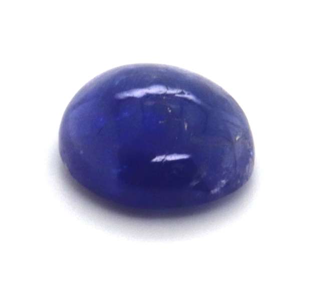 Elegant 9.00ct Round Tanzanite Cabochon Stone
