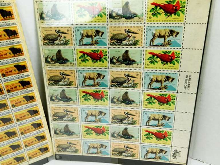 6 Full U.S. Stamp Sheets