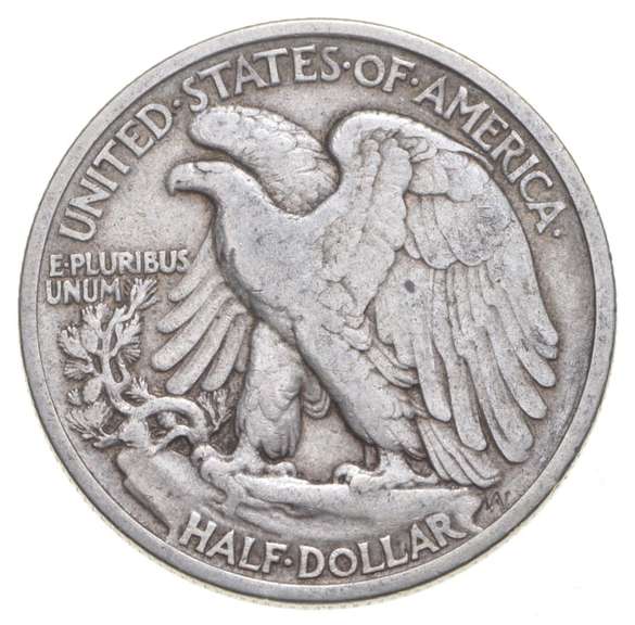 1921 Walking Liberty Half Dollar