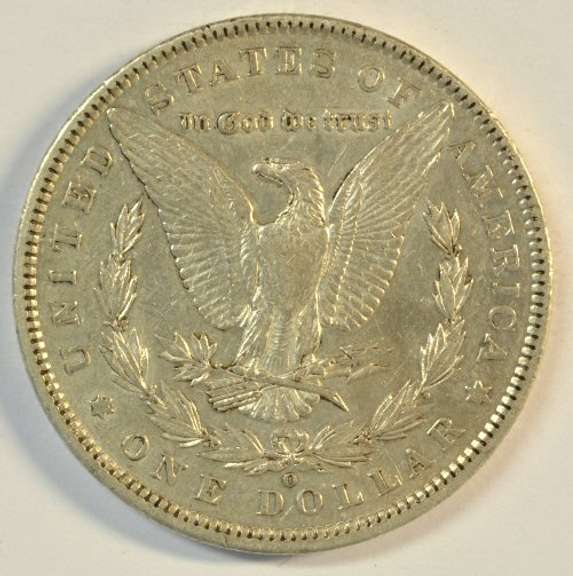 Flashy key date 1894-O Morgan Silver Dollar. AU/Slider