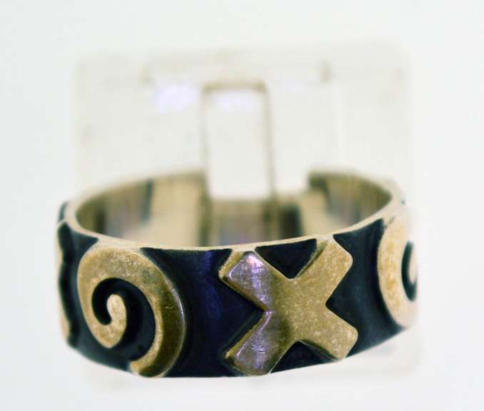 Mexico Sterling Silver XOXO Ring