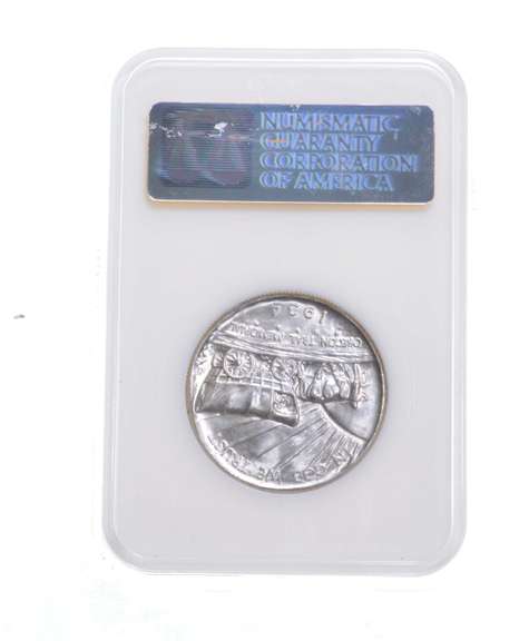 MS64 1934-D Oregon Trail Memorial Commemorative Half Dollar - NGC