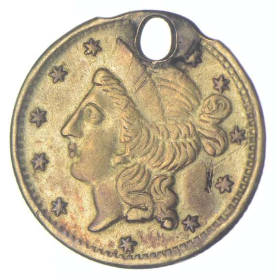 Liberty Head Gold Love Token