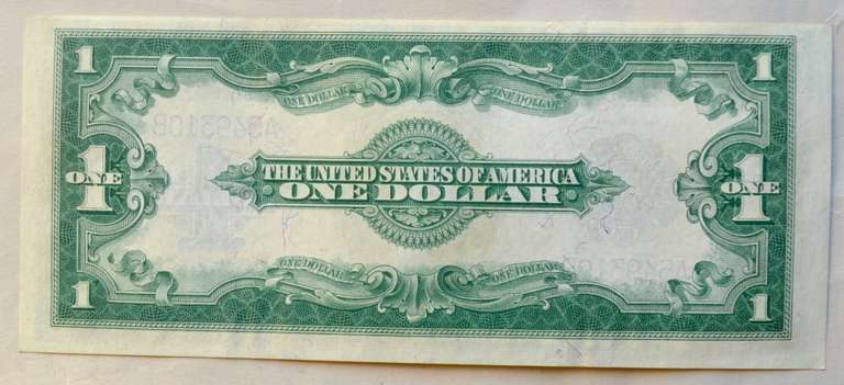 Choice Gem CU 1923 $1 Silver Certificate