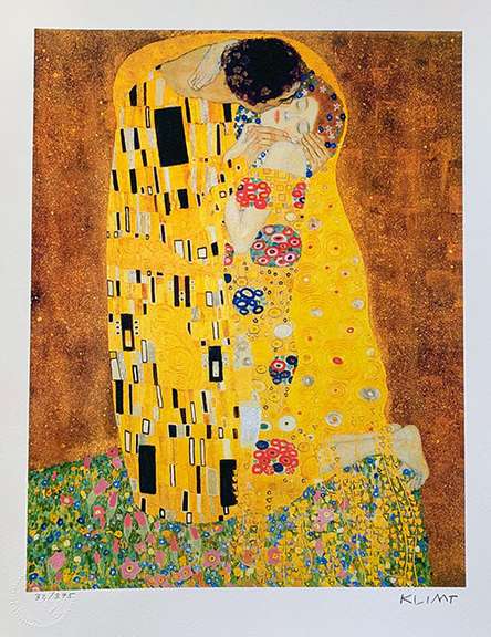 Gustav Klimt, The Kiss