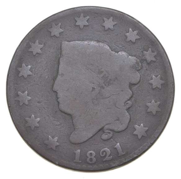 1821 Matron Head Large Cent