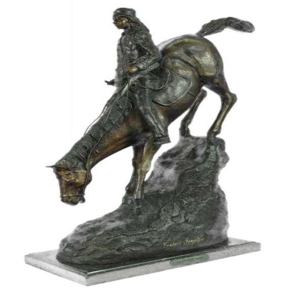 Mountain Man Bronze Sculpture