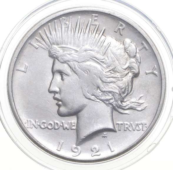 1921 Peace Silver Dollar