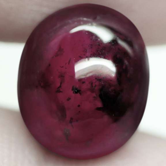 Huge 8.49ct violet pink Rubellite Tourmaline cabochon