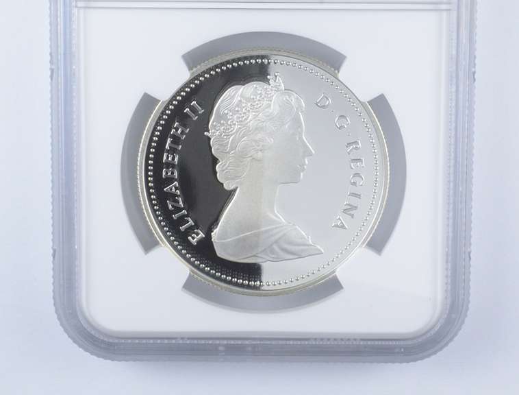 PF70 UCAM 1986 Canada $1 Silver - Vancouver Centennial - Graded NGC